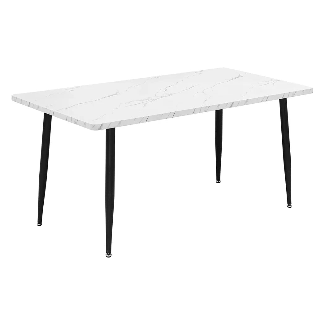 Levede Steel Dining Table 4-6 Seater 150cm-2018816891606405120
