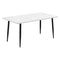 Levede Steel Dining Table 4-6 Seater 150cm-2018816891606405120