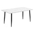 Levede Steel Dining Table 4-6 Seater 150cm-2018816891606405120