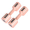 Centra A Pair Of 1KG To 5KG Dumbbells Pink