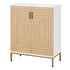 Levede Shoe Cabinet Adjustable Shelves 20 Pairs 5-Tier Shoe Rack Entryway White-2100034947745189888