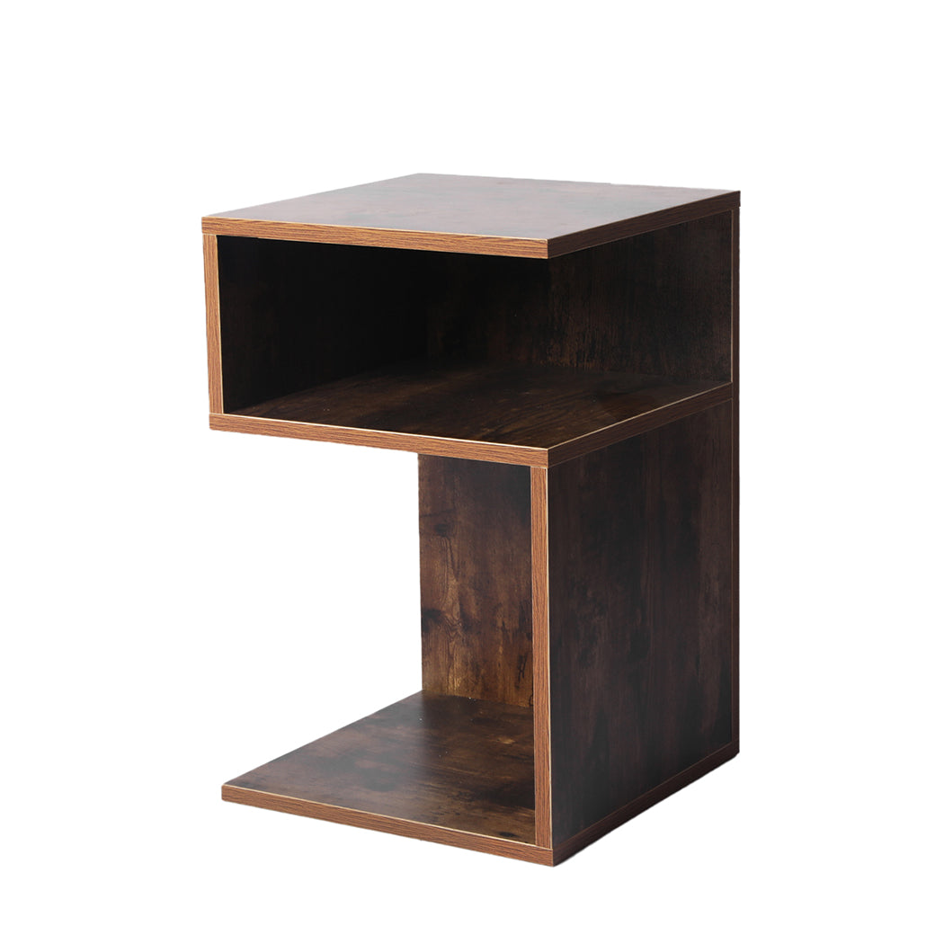 Levede Bedside Tables Drawers Side Table Oak-1864184438909440000