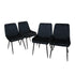 Dining Chairs x 4 Padded Seat Soft Velvet-2006732734030024704