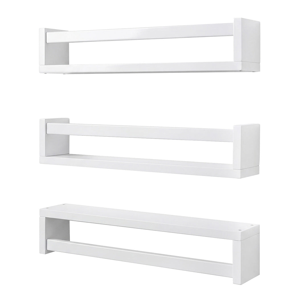 Levede Book Shelves Floating Kids Nursery 3 Pcs  Display Wall Shelves Bedroom-2061251868356644864