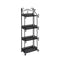 Levede Plant Stand 4 Tiers Outdoor Indoor Black-2006732932802285568