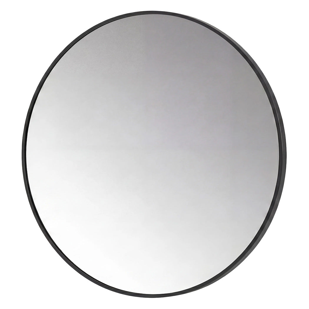 Yezi 60cm Wall Vanity Mirror Round Decorative Bathroom HD Glass Anti-explosion-2050059008861147136