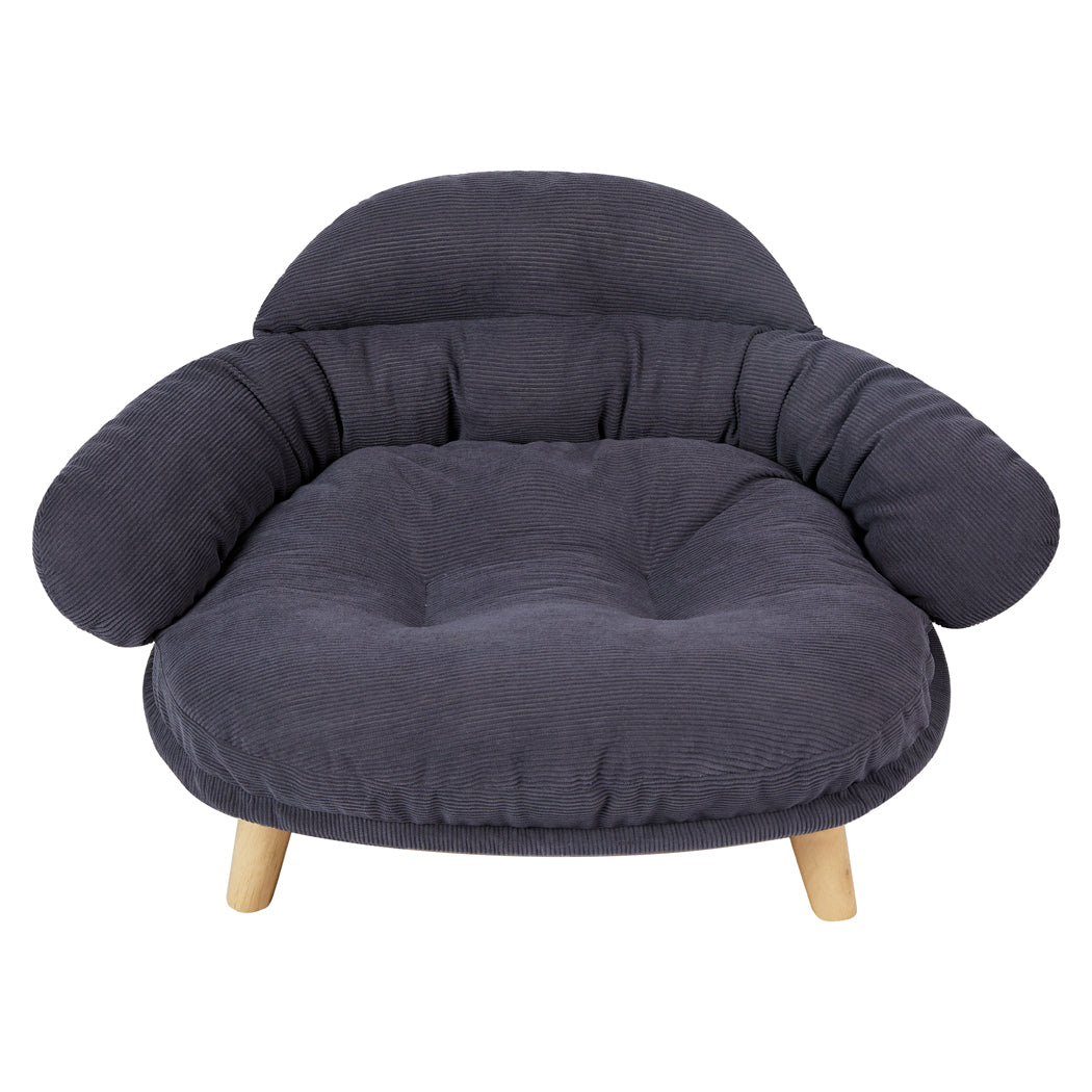 Pawz Elevated Pet Dog Cat Sofa Bed Couch XL Size Grey-1910112275570757632