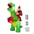 Santaco Christmas Inflatables Outdoor Santa Claus Riding Dinosaur Lights D�cor-2065254639862943744
