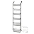 Toque Over the Door Pantry Organiser 6 Tiers Metal Hanging Storage Rack Black-2050059015542673408