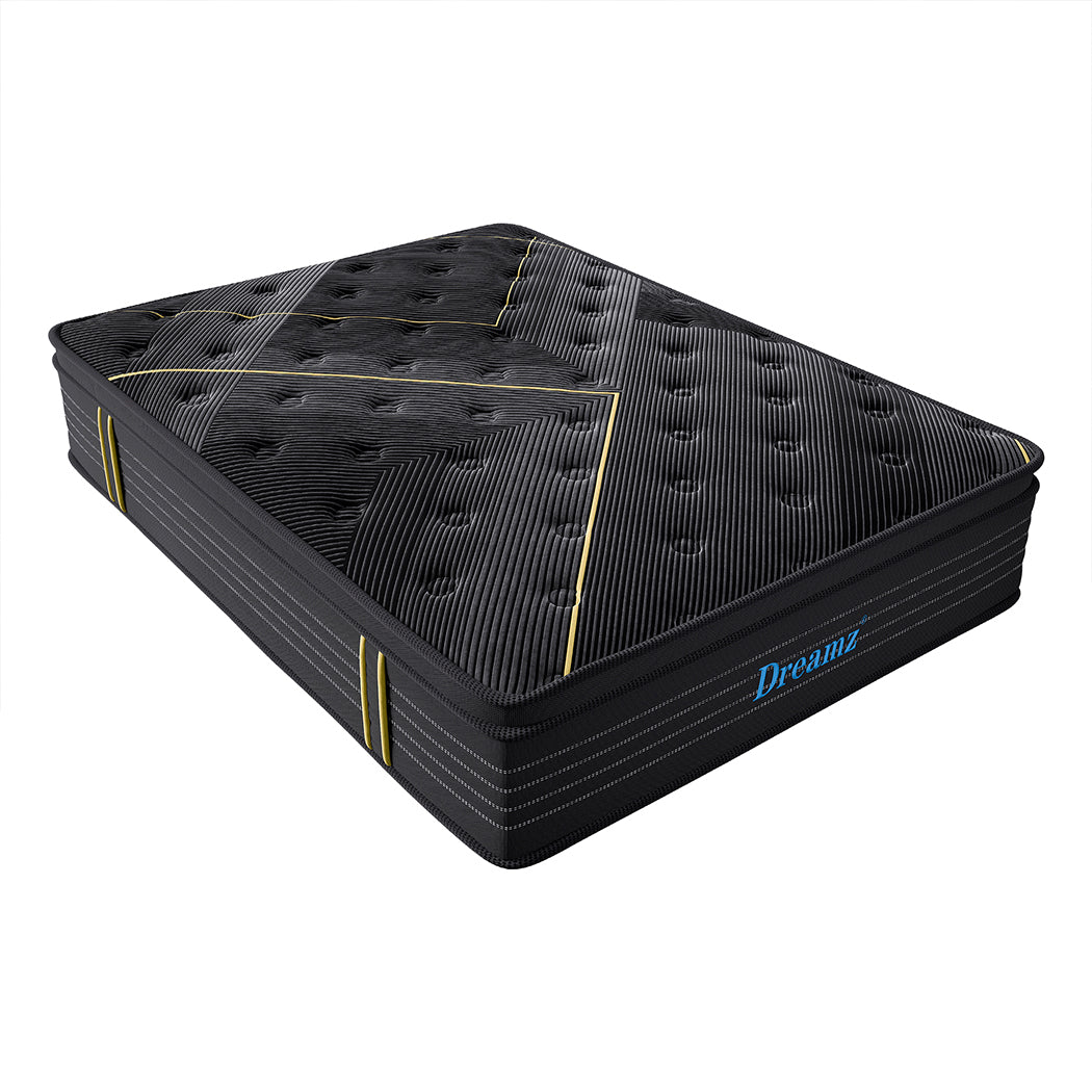Dreamz Spring Mattress Bamboo Euro Top Queen-2025742038045167616