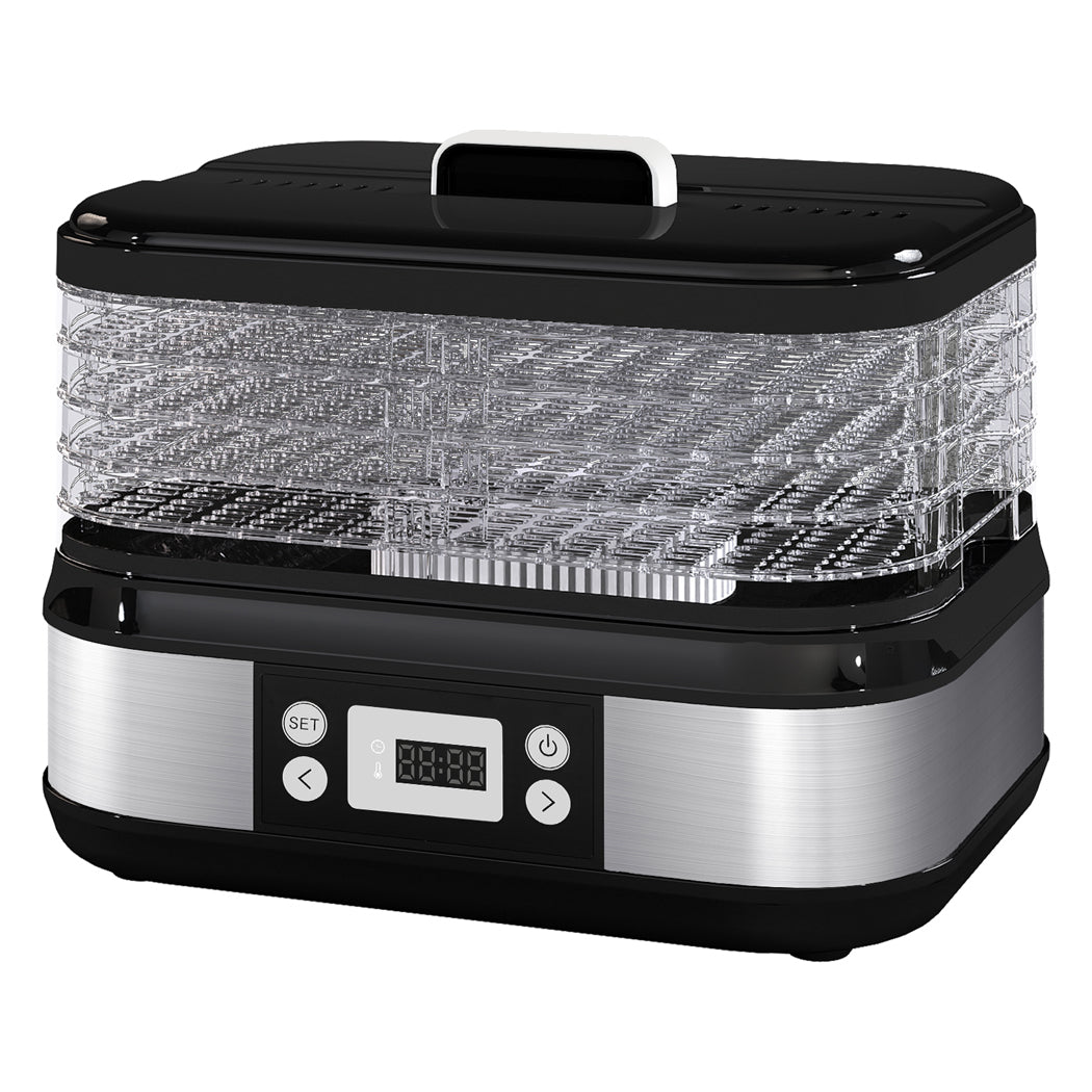 Spector 5 Trays Stainless Steel Food Dehydrator Dryer-2050056905031815168