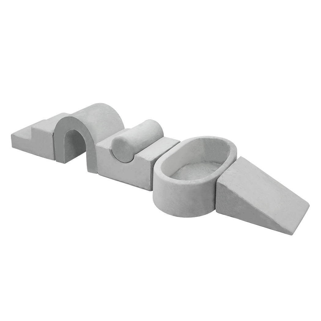 Bopeep Kids Foam Blocks Play Set Pit Climb Crawl Slide Soft Toddlers Toys Indoor-1910112239491354624