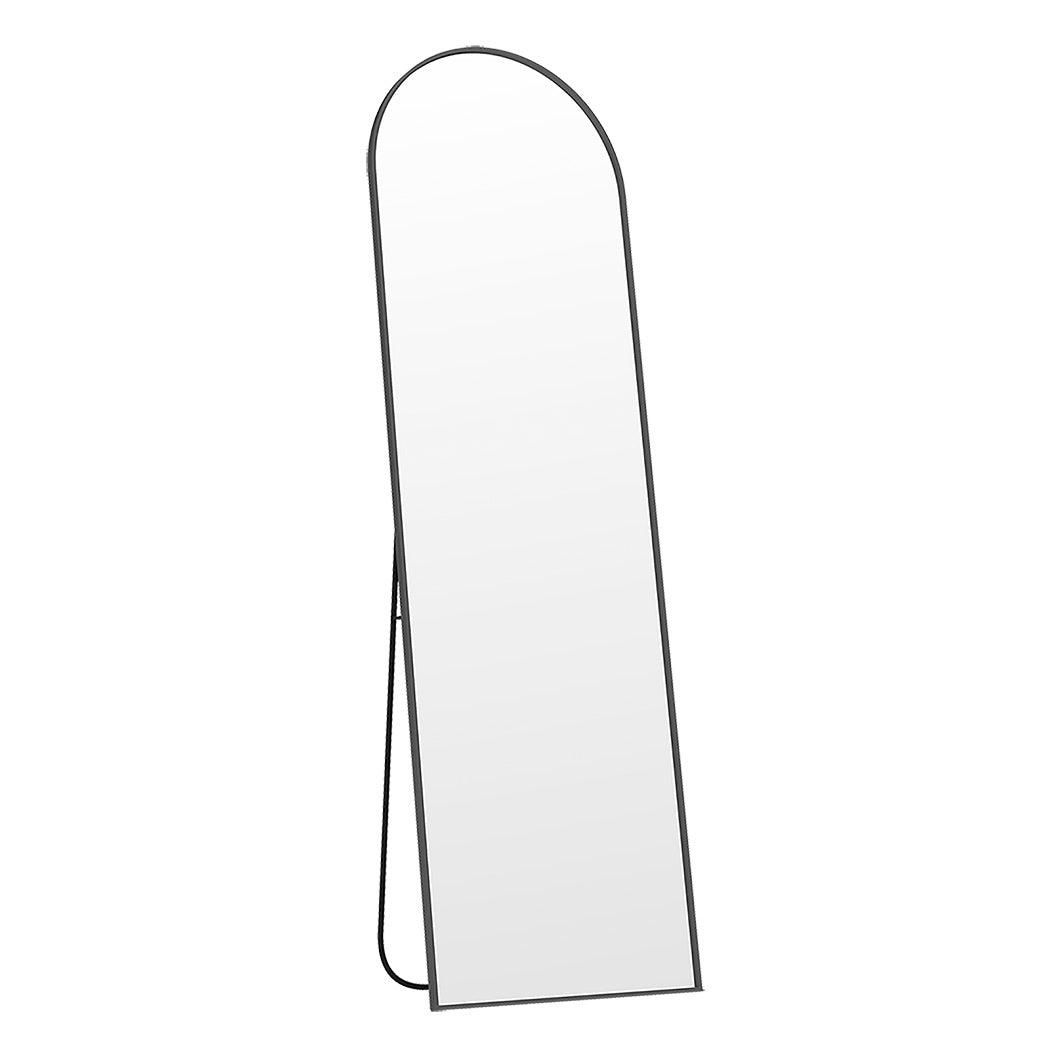 Yezi 165X60CM Full Length Mirror Wall Mounted Mirror Black-2018816839647367168