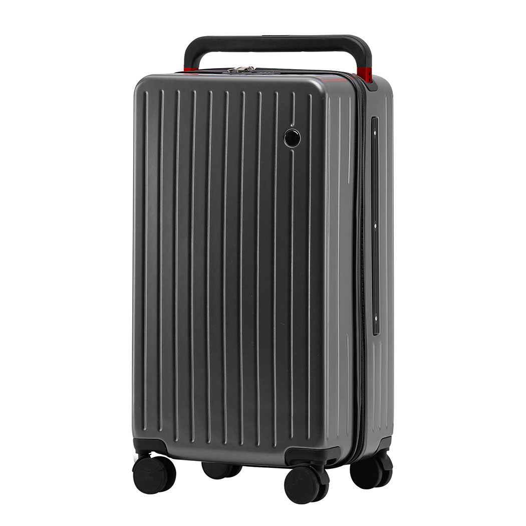 Slimbridge 26" Luggage Wide Handle Hard Case Grey-1894516770744700928