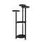 Levede Plant Stand Outdoor Indoor Flower Black Medium-2006732929472008192