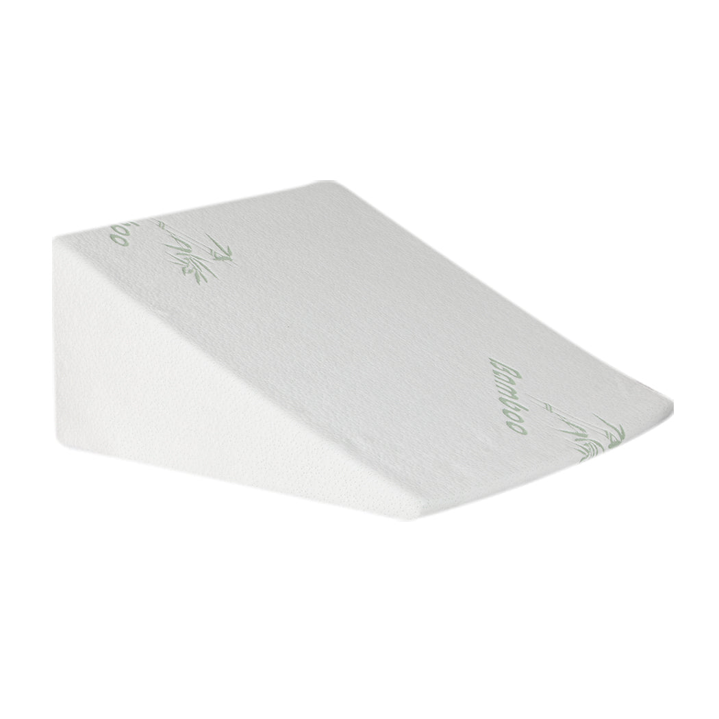 DreamZ Bedding Wedge Pillow Memory Foam White 30-2029387257789681664