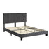 Levede Bed Frame Queen Size Mattress Grey-1942353318898700288