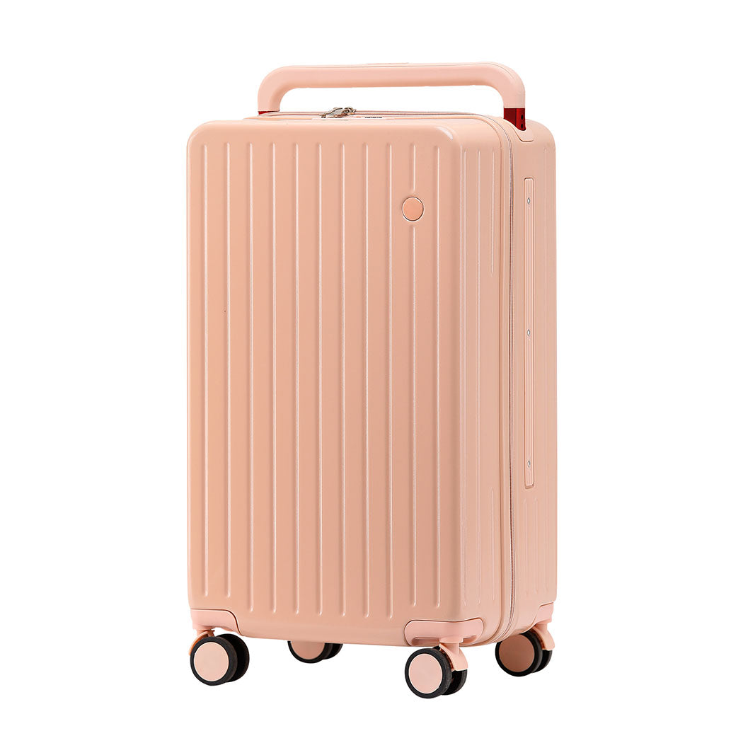Slimbridge 20" Luggage Wide Handle TSA Lock Pink-1894516770576928768