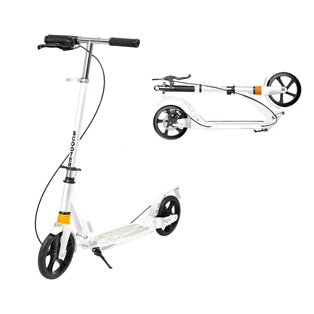 MONVELO Adult Commuter Foldable Scooter White-2029387251418533888