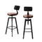 Levede 4x Bar Stool Kitchen Wooden Metal-2018816932970631168