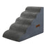 Pawz 5 Steps Pet Stairs Dog Ramp High Density Foam Grey-1919278361910317056