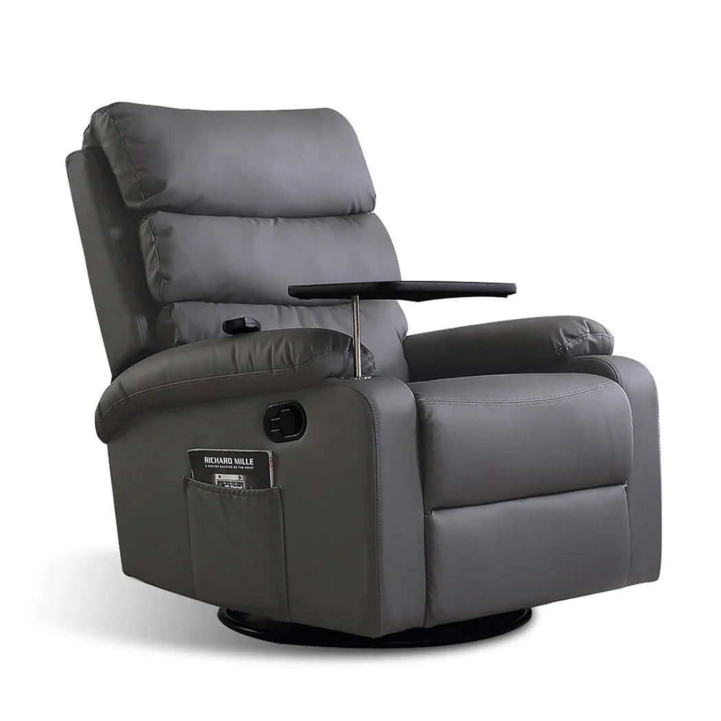 Levede Massage Chair Recliner Chairs Grey-2029387275703554048