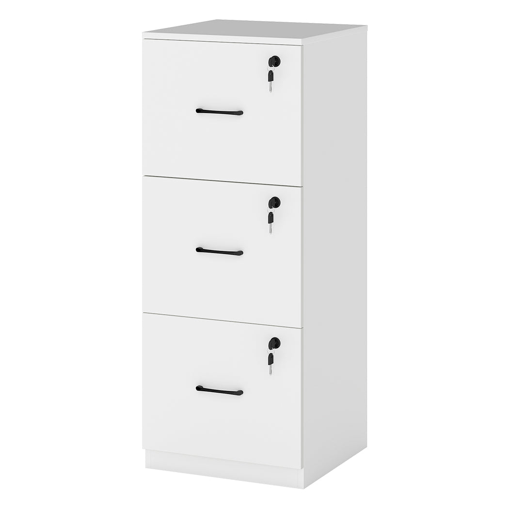 Levede File Cabinet 3 Drawers Filing Storage Cabinet-2011971111453069312