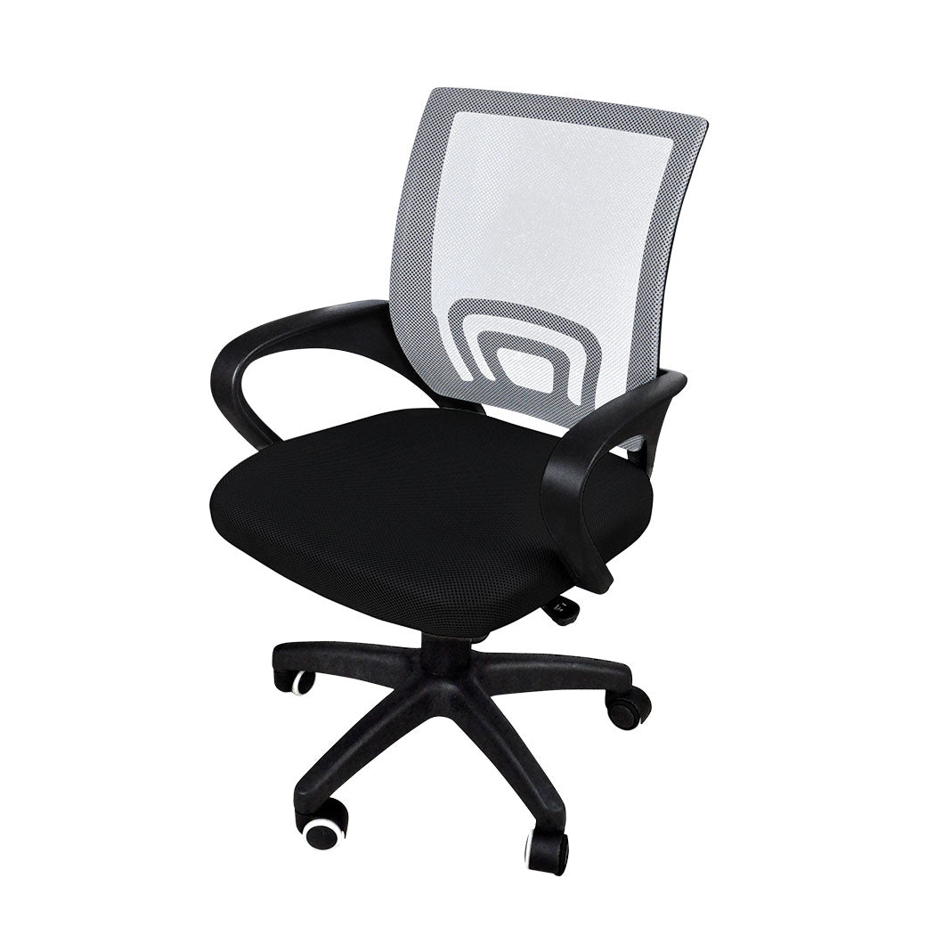 2x Levede Office Chair Gaming Computer Grey-1864183519270539264