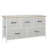 Levede Storage Cabinet Tower Chest Beige-1910113285265559552
