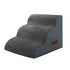 Pawz 3 Steps Pet Stairs Dog Ramp High Density Foam Grey-2029387207948767232