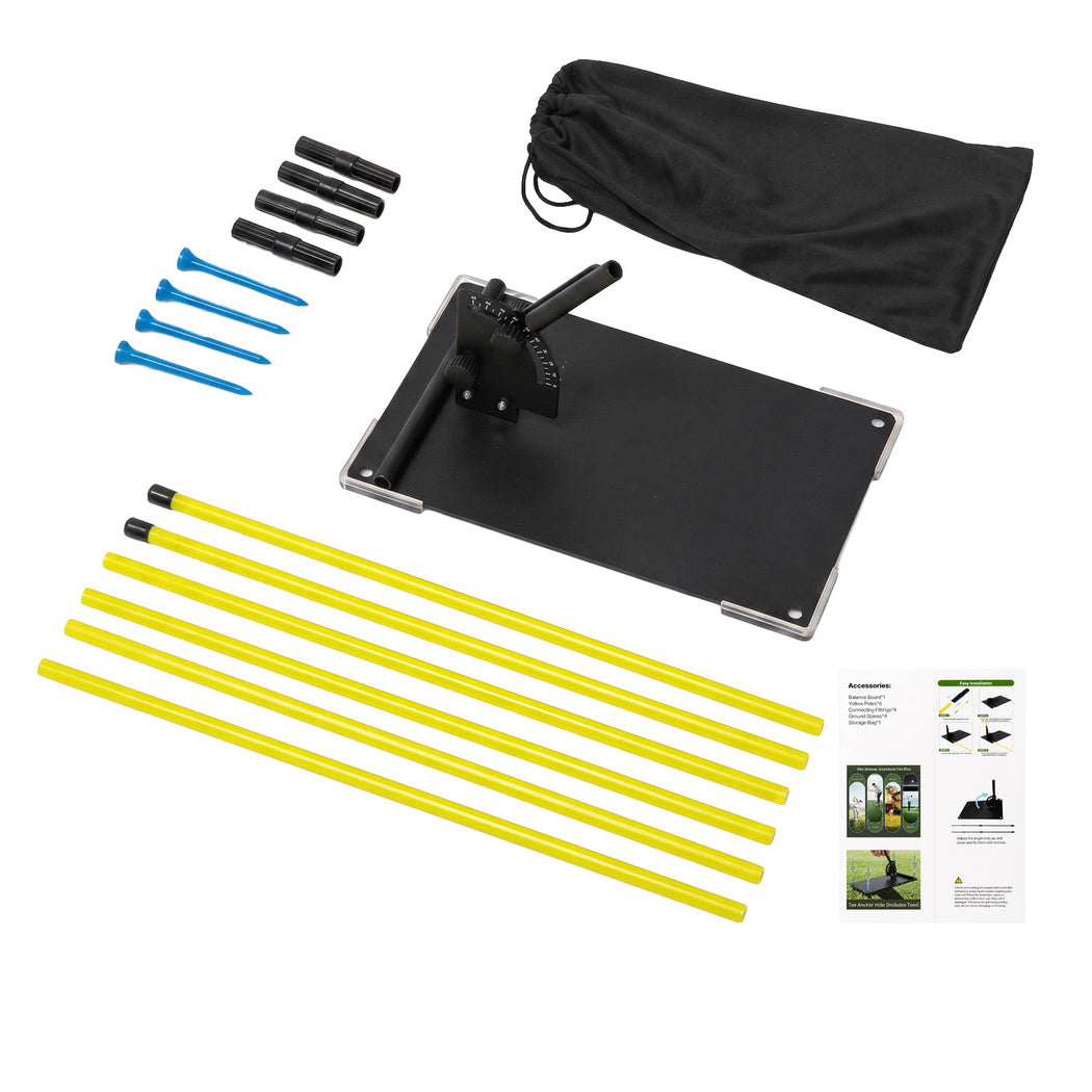 Centra Golf Alignment Sticks With Cast Iron Base Portable Practice For Outdoor-2100035025847324672