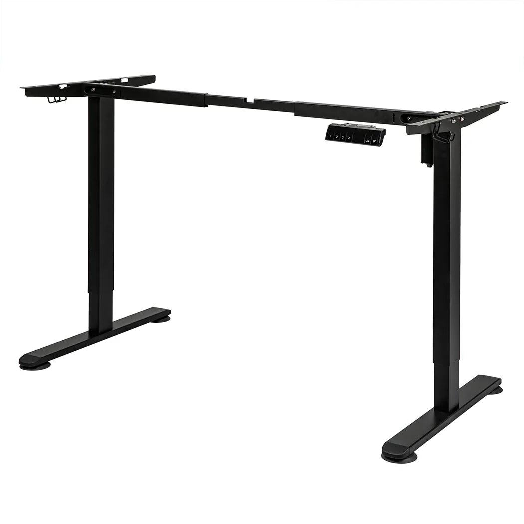 Levede Motorised Standing Desk Frame Black Single Motor-2029387252689408000