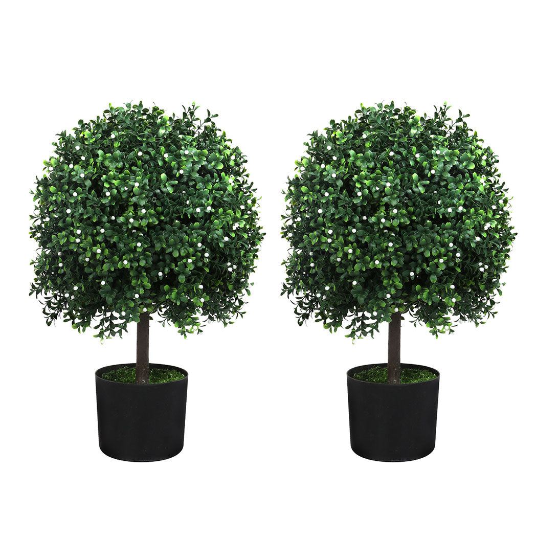 Lambu Artificial Boxwood Topiary Ball Tree