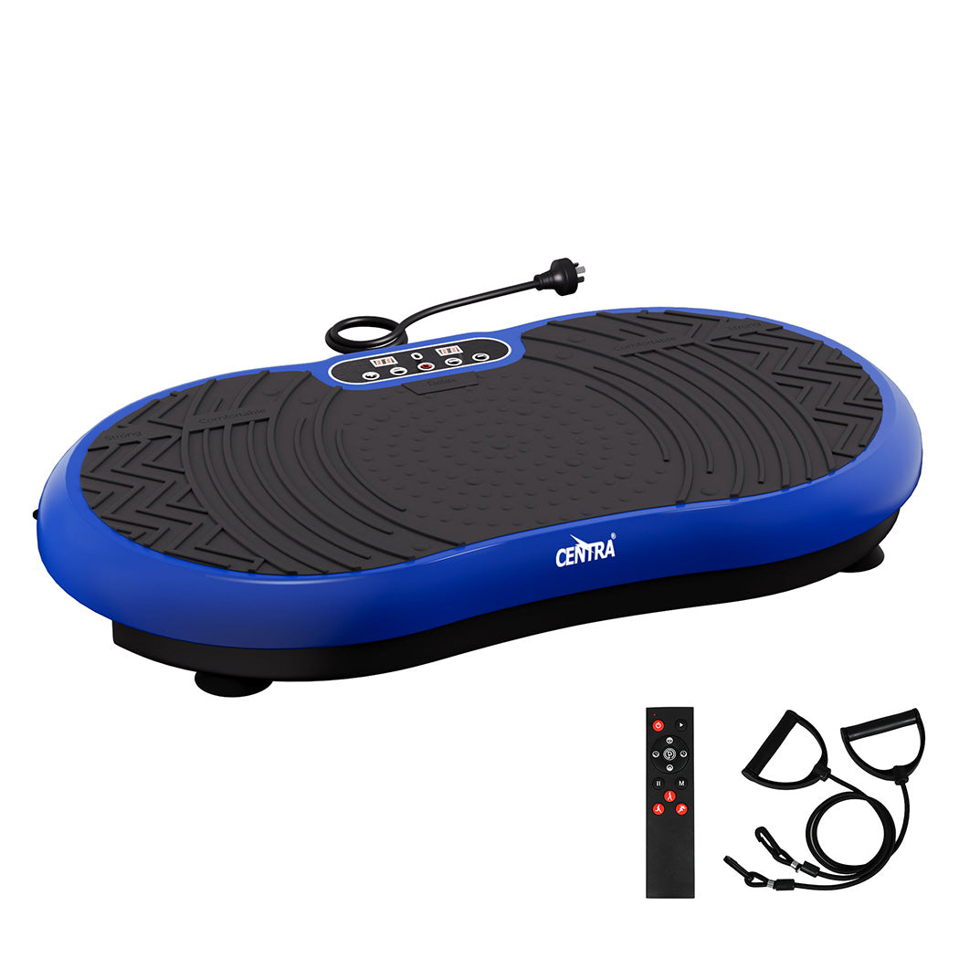 Centra Vibration Plate Train Exercise Machine Blue-1919892817962995712