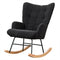 Levede Fleece Rocking Chair-1973193438832758784