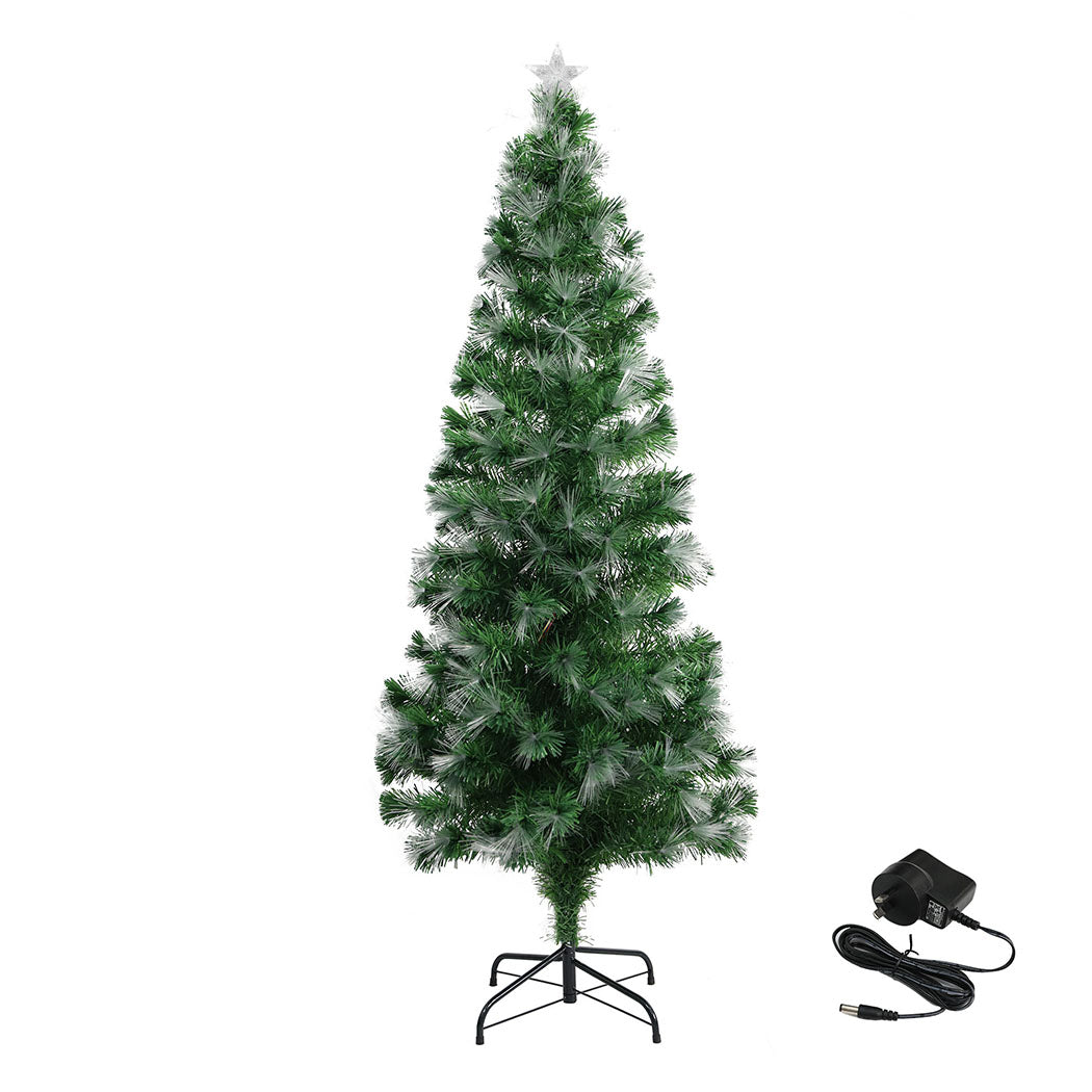 SANTACO Christmas Tree Fibre Optic 2.1M