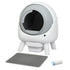 PaWz Smart Self Cleaning Cat Litter Box APP Control White-1938089882115248128