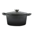 TOQUE 4L Enamel Dutch Oven Pot in Black Colour-2018816771812888576