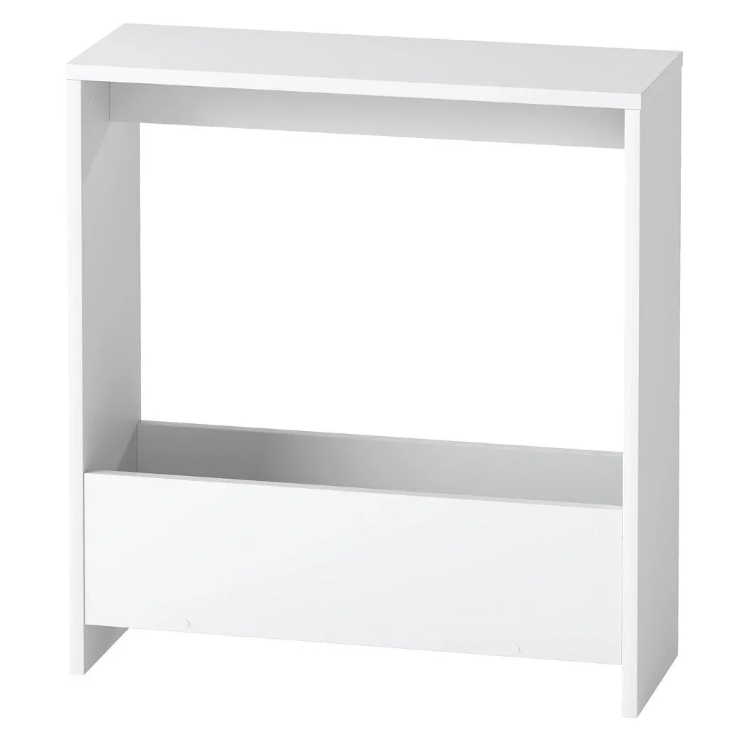 Levede Side Table with Magazine Rack Small End Table-2029387218279337984