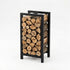 Levede Firewood Rack Metal Outdoor Storage Log Holder Fireplace 30 x 22 x 59cm-2072893555432624128