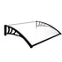 Mountview Window Door Awning Outdoor 1M X 1.2M Transparent 1x1.2M-1864184443309264896