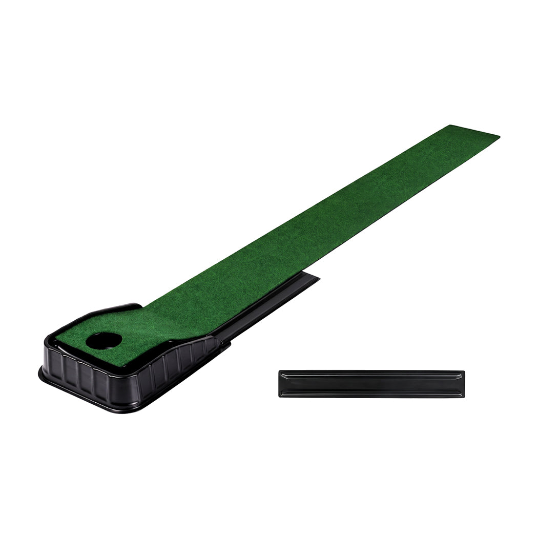 Centra Golf Putting Mat Auto Ball Return Path 220x33cm Indoor Outdoor Green-2109799593687060481