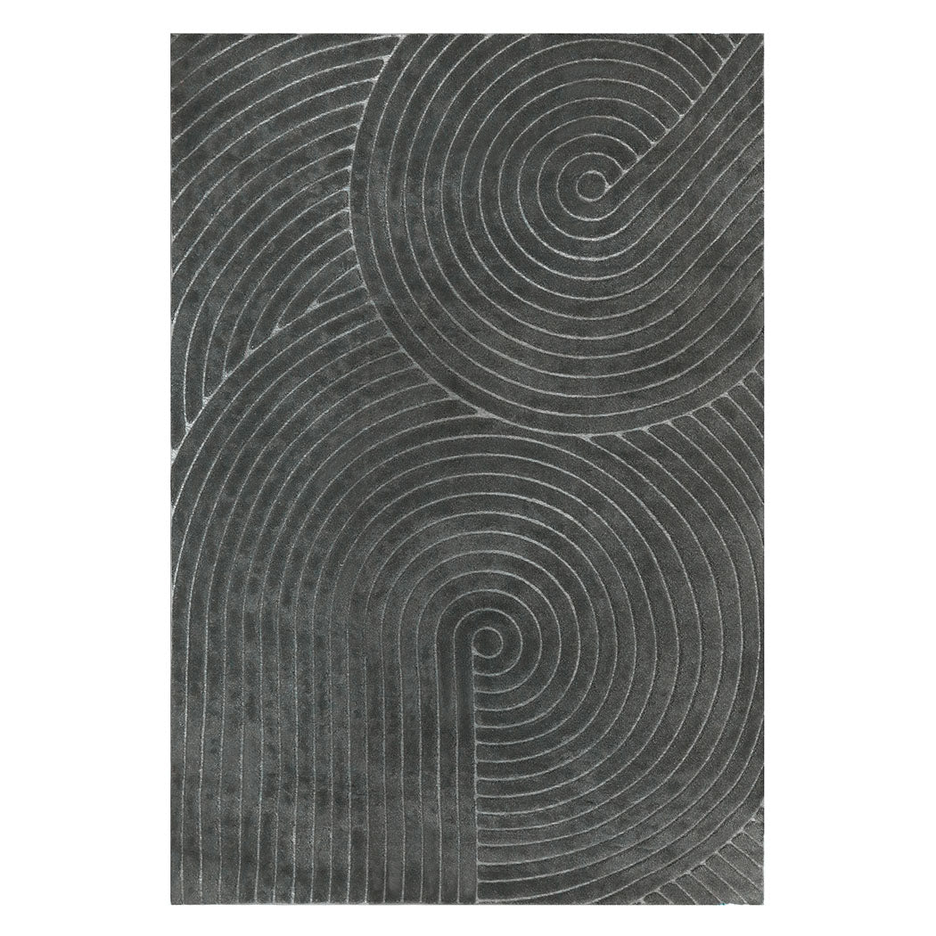 Marlow Floor Rug Soft Polyester Carpet Non Slip Plush Shaggy Rugs Geometric-1894516741543956480