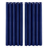 Marlow Velvet Blackout Curtains 2-Panel Room Darkening Eyelet Curtains 132x213cm-2072893566862102528