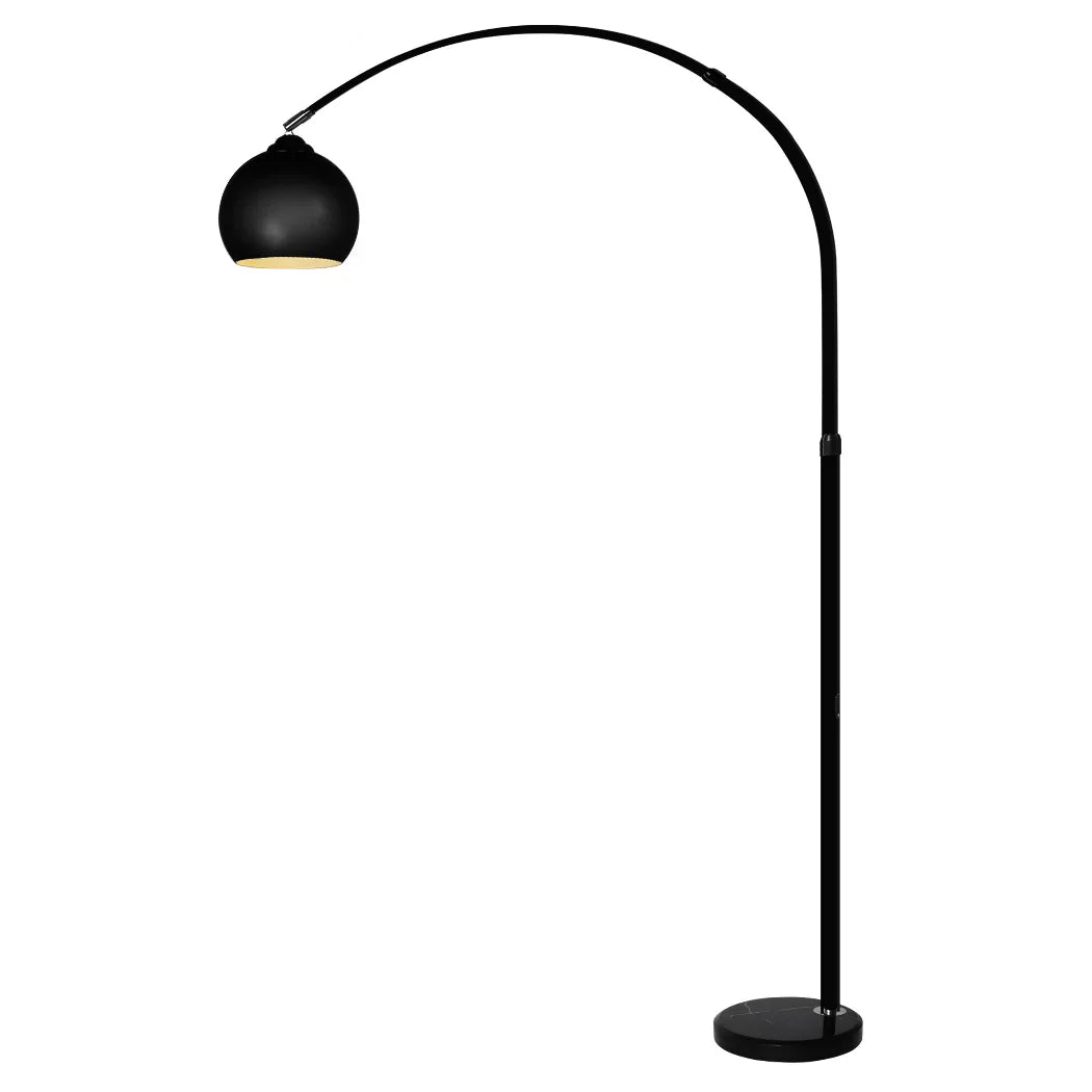 EMITTO Modern LED Floor Lamp Stand Reading Black-2029387270062215168