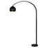 EMITTO Modern LED Floor Lamp Stand Reading Black-2029387270062215168