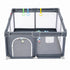 BoPeep Baby Playpen 127x127cm Playpen with Balls Meah 150D oxford Grey-2100034970482511872