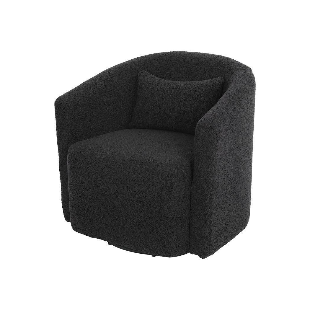 Levede Fleece Rocking Chair-2018816921633427456