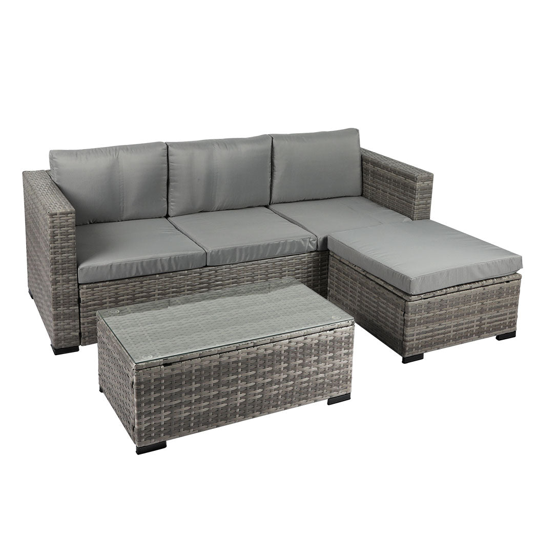 Levede 5pcs Outdoor Sofa Set Patio Furniture-1942353029282009088
