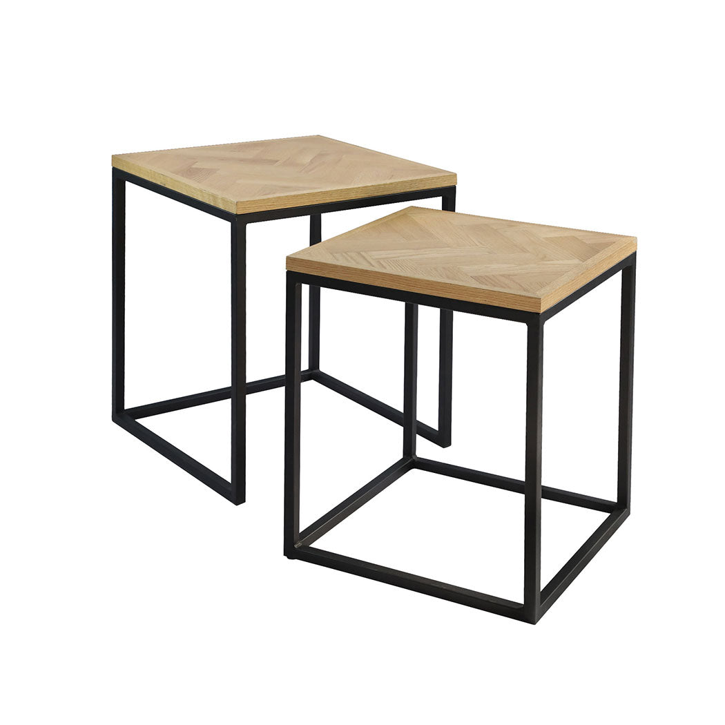 Levede 2PCS Nesting Coffee Tables